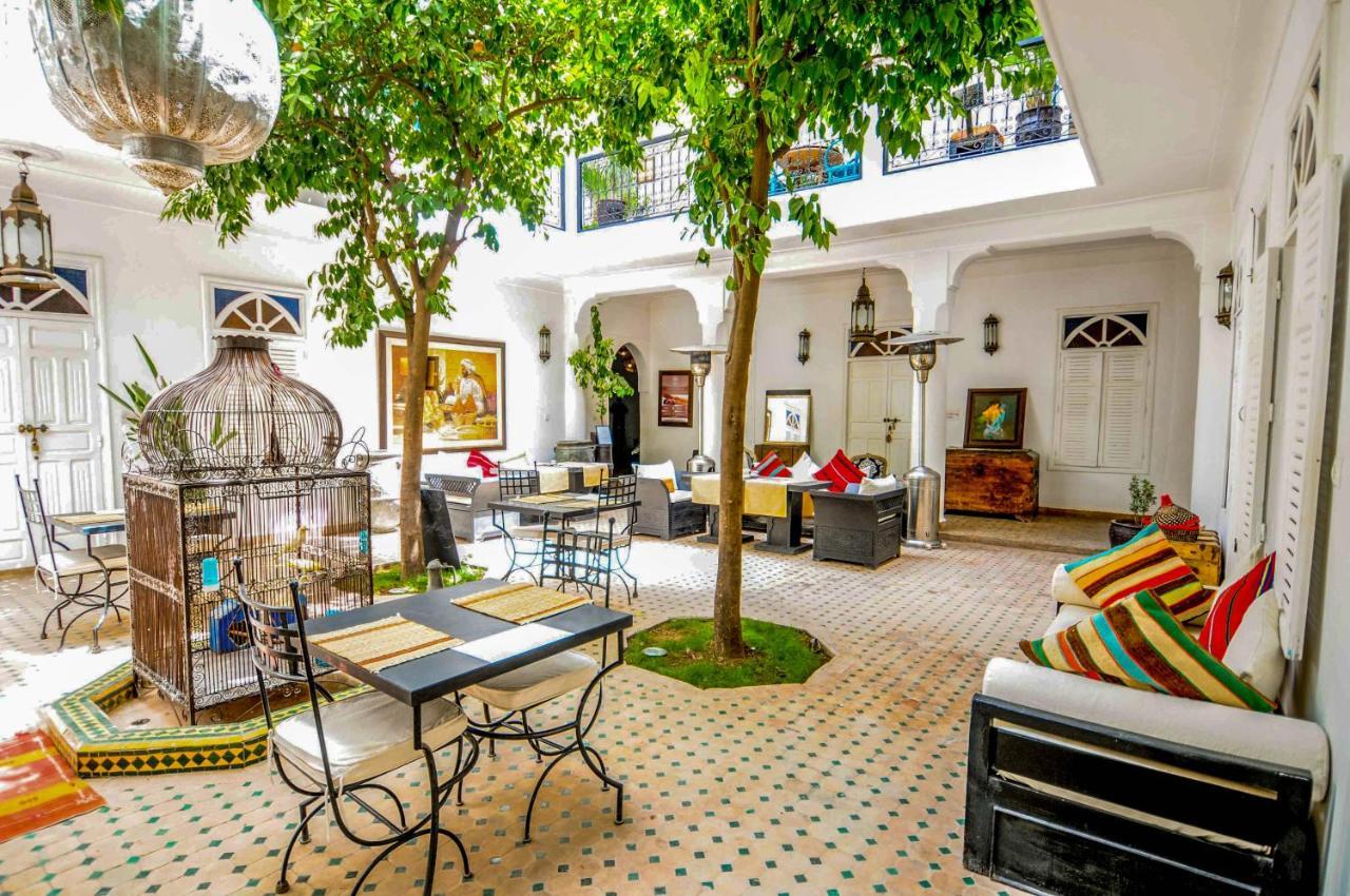 Riad Villa Almeria Hotel & Spa Marraquexe Exterior foto